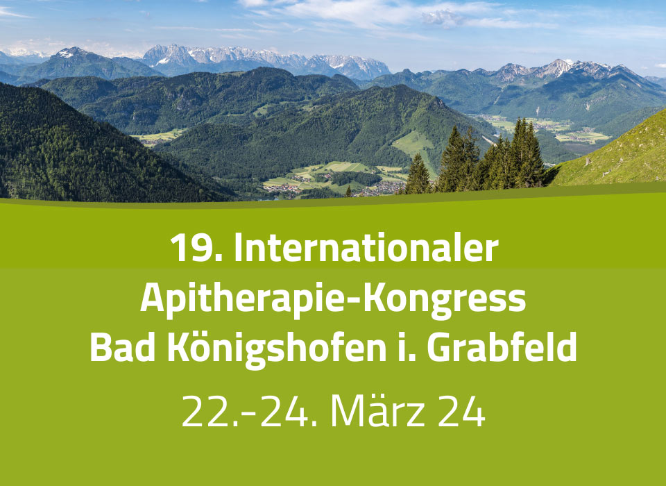 19. Internationaler Apitherapie-Kongress Bad Königshofen i. Grabfeld